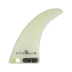 Ailerons Longboard Fcs II Pivot Performance Glass - Clear