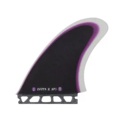 Ailerons Surf Captain Fin Chippa + Neal Purchase Twin Purple