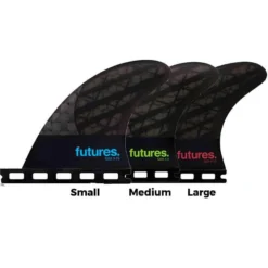 Ailerons Surf Futures Fins Arrières Quad Blackstix