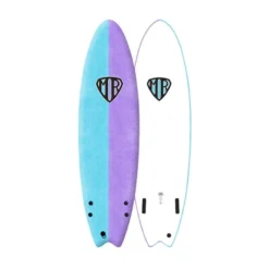 Board De Surf Ocean And Earth MR Ezi-Rider Twin Fin - Violet
