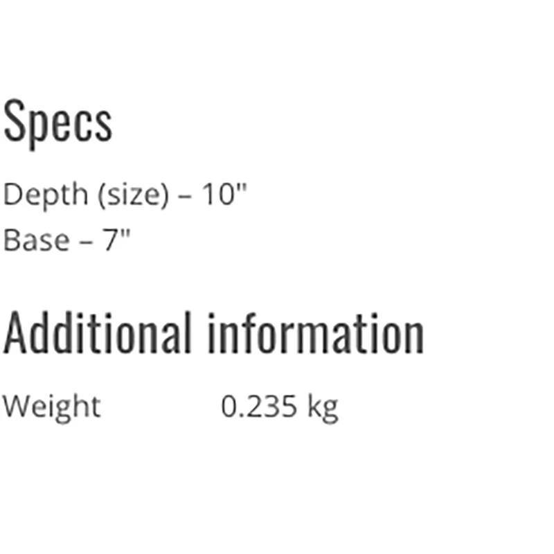 Ailerons Longboard Alkali Josie - 10'' – Image 2