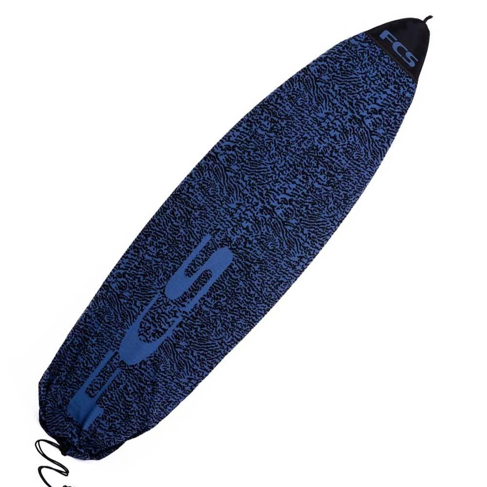 Housse Surf Chaussette Fcs Stretch Funboard- Stone Blue