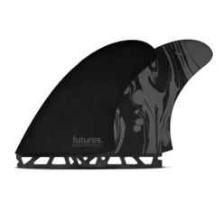 Ailerons Surf Futures Fins Twin Sons Of Cobra - Black Marble