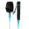 Leash Surf Creatures Of Leisure Relliance Comp - Black / Cyan - 6'0" / 183 Cm