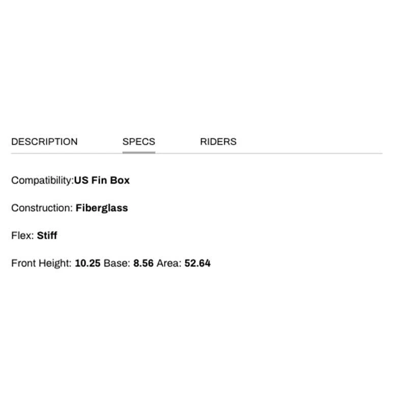 Ailerons Longboard Captain Fin Tyler Warren Pivot - 10.25" – Image 3