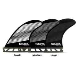 Ailerons Surf Futures Fins Futures F Legacy Series - Set 4 Dérives