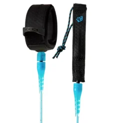 Leash Surf Creatures Of Leisure Relliance Pro - Cyan / Speckle / Black - 6'0" / 183 Cm